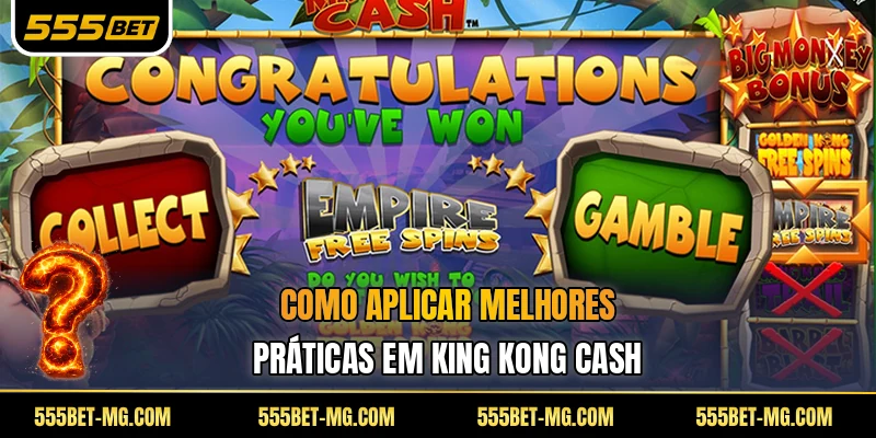 Como aplicar melhores práticas em King Kong Cash