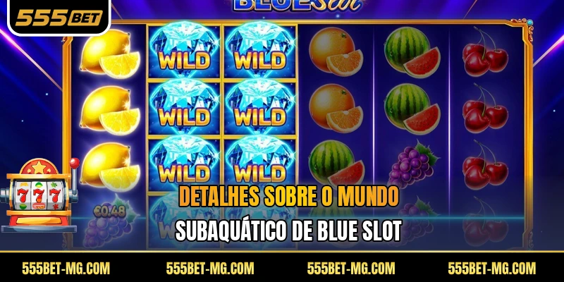 Detalhes sobre o mundo subaquático de Blue Slot