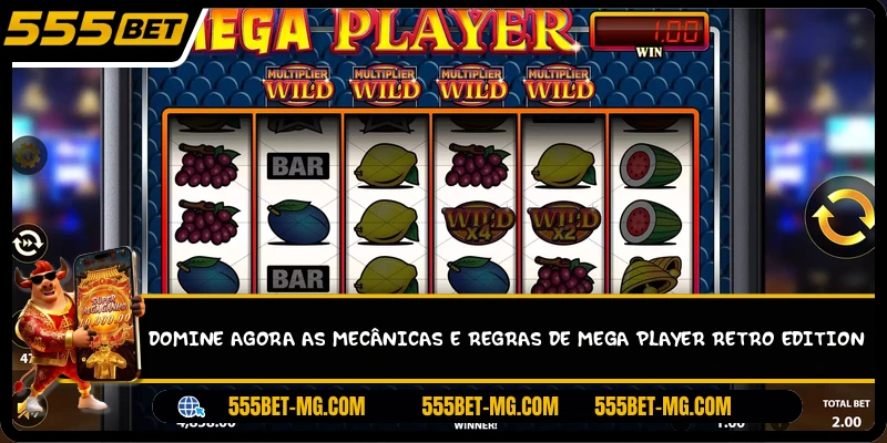 Domine agora as mecânicas e regras de Mega Player Retro Edition