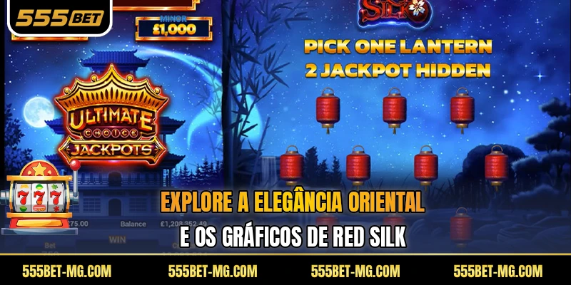 Explore a elegância oriental e os gráficos de Red Silk