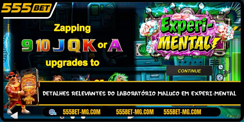 Detalhes relevantes do laboratório maluco em Experi-Mental