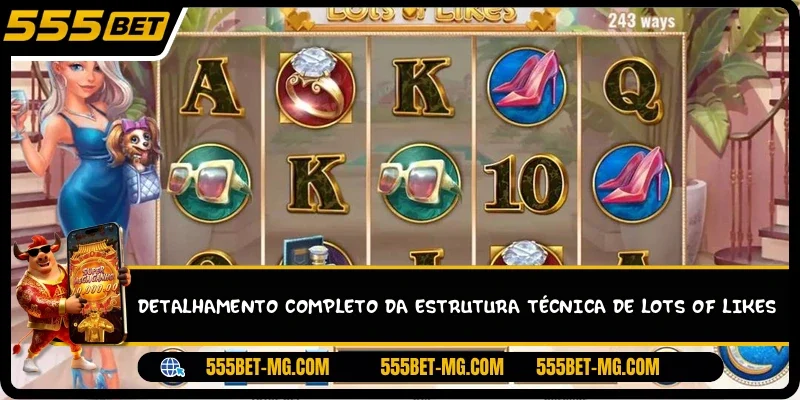 Detalhamento completo da estrutura técnica de Lots of Likes