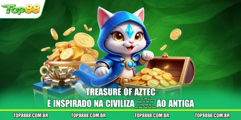 Treasure Of Aztec é inspirado na civilização antiga